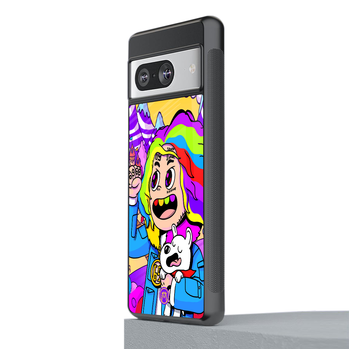 tekashi 6ix9ine back phone cover | glass case for Google Pixel 8