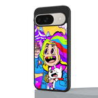 tekashi 6ix9ine back phone cover | glass case for google pixel 9
