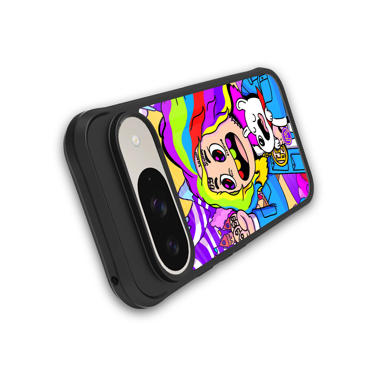 tekashi 6ix9ine back phone cover | glass case for google pixel 9