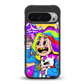 tekashi 6ix9ine back phone cover | glass case for google pixel 9 pro