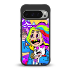 tekashi 6ix9ine back phone cover | glass case for google pixel 9 pro