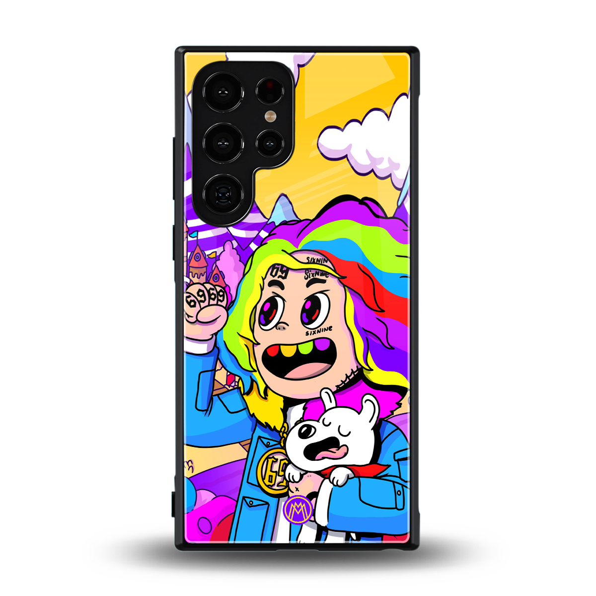 tekashi 6ix9ine back phone cover | glass case for samsung galaxy s23 ultra
