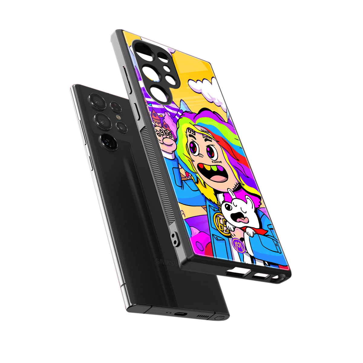 tekashi 6ix9ine back phone cover | glass case for samsung galaxy s24 ultra