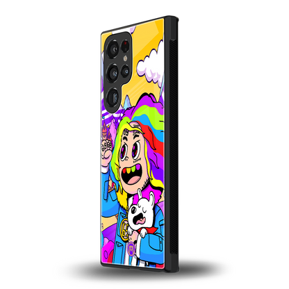 tekashi 6ix9ine back phone cover | glass case for samsung galaxy s23 ultra