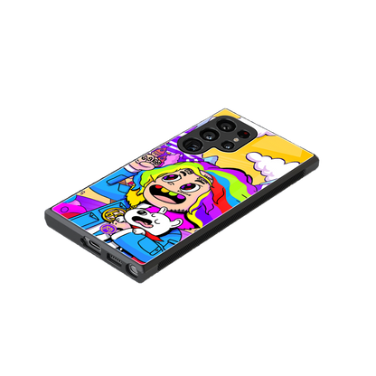 tekashi 6ix9ine back phone cover | glass case for samsung galaxy s23 ultra
