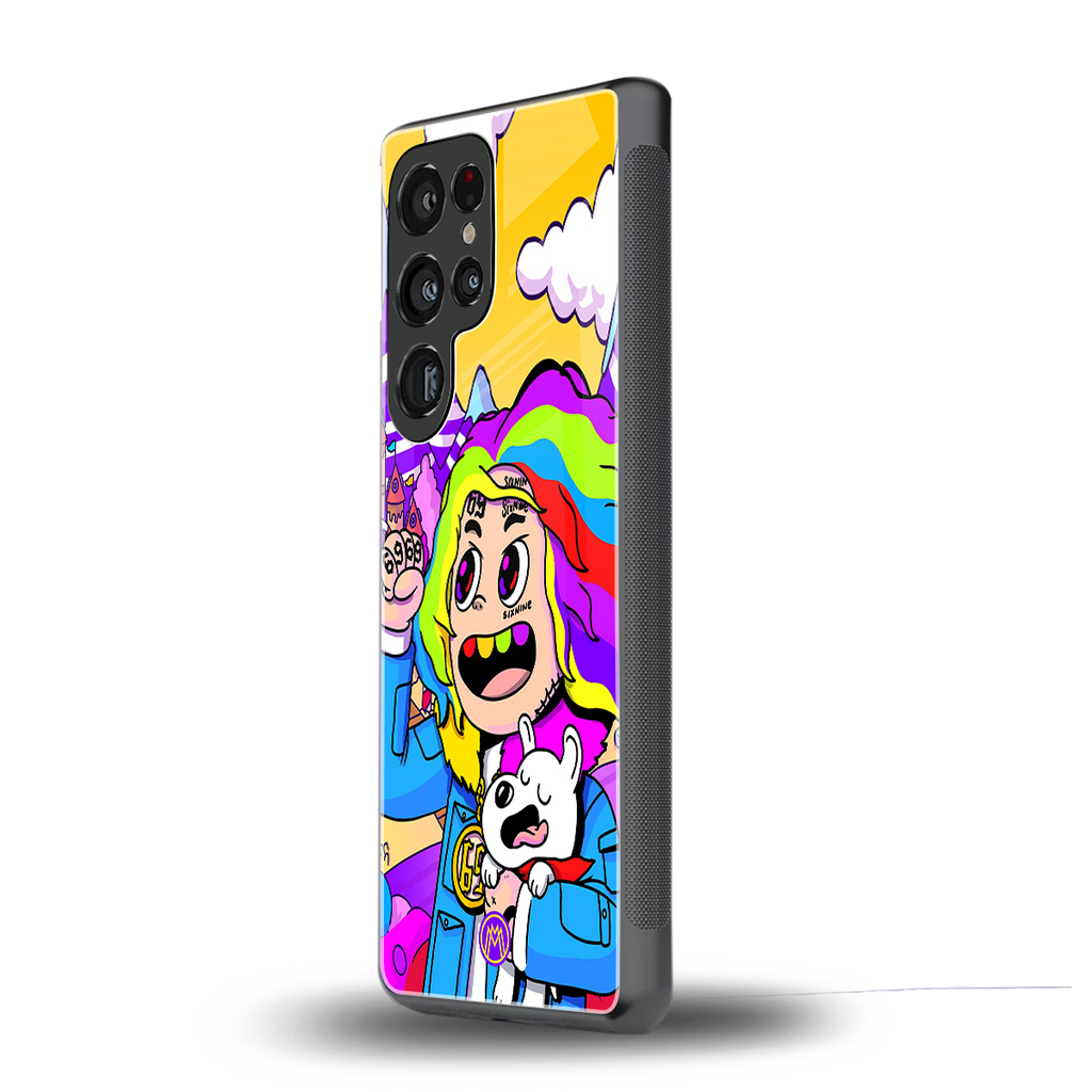 tekashi 6ix9ine back phone cover | glass case for samsung galaxy s25 ultra