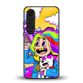 tekashi 6ix9ine back phone cover | glass case for samsung galaxy s24