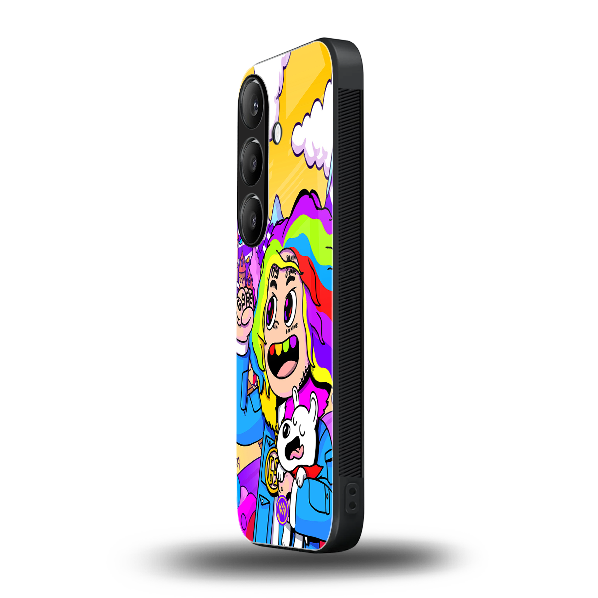 tekashi 6ix9ine back phone cover | glass case for samsung galaxy s24 plus