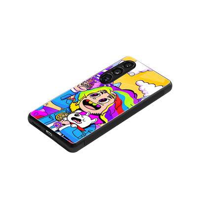 tekashi 6ix9ine back phone cover | glass case for samsung galaxy s25 plus