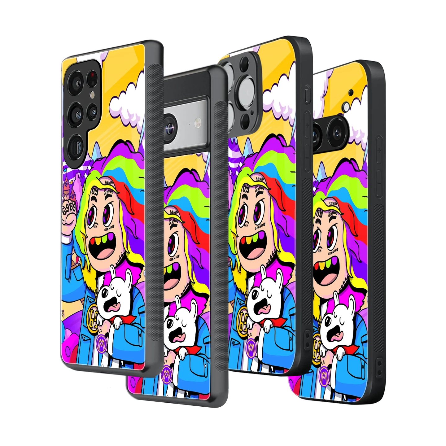 Stylish Glass Back Case for All Smartphones – iPhone, Samsung, OnePlus, Pixel, Redmi, Oppo, Vivo, Motorola