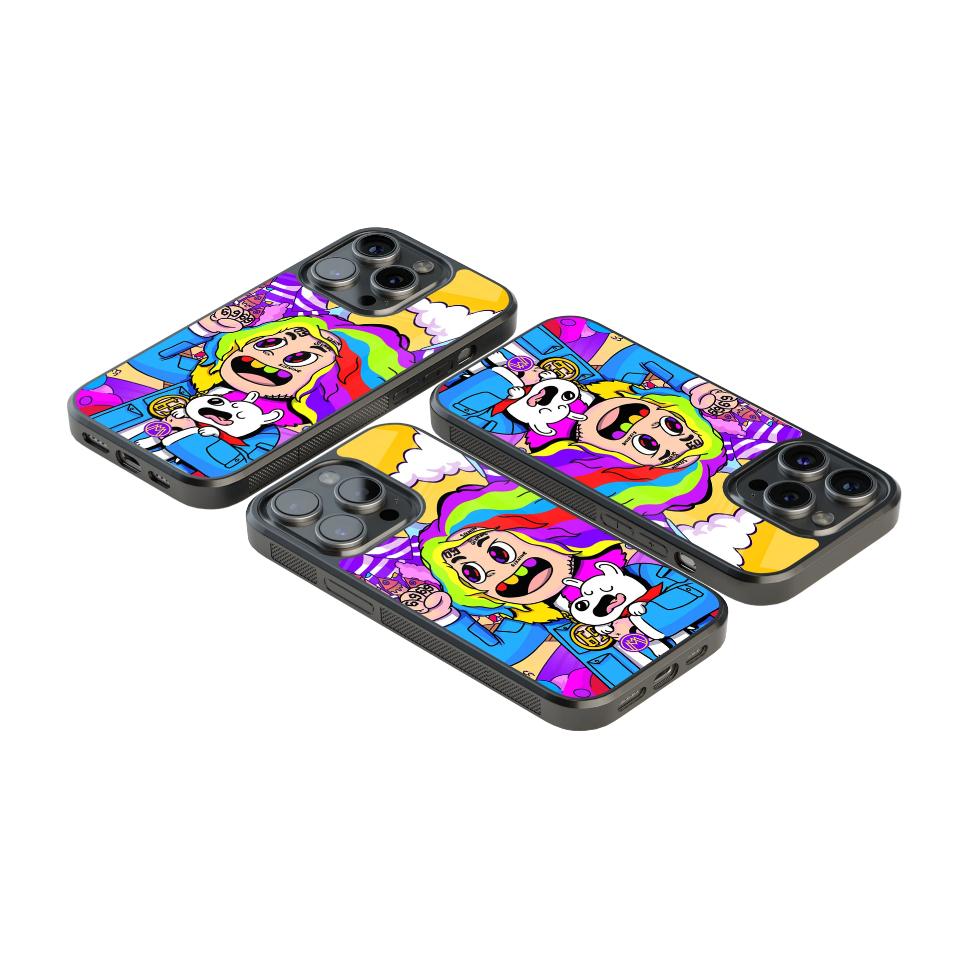 Luxury Glass Back Mobile Cover for iPhone, Samsung Galaxy, OnePlus, Pixel, Redmi & More