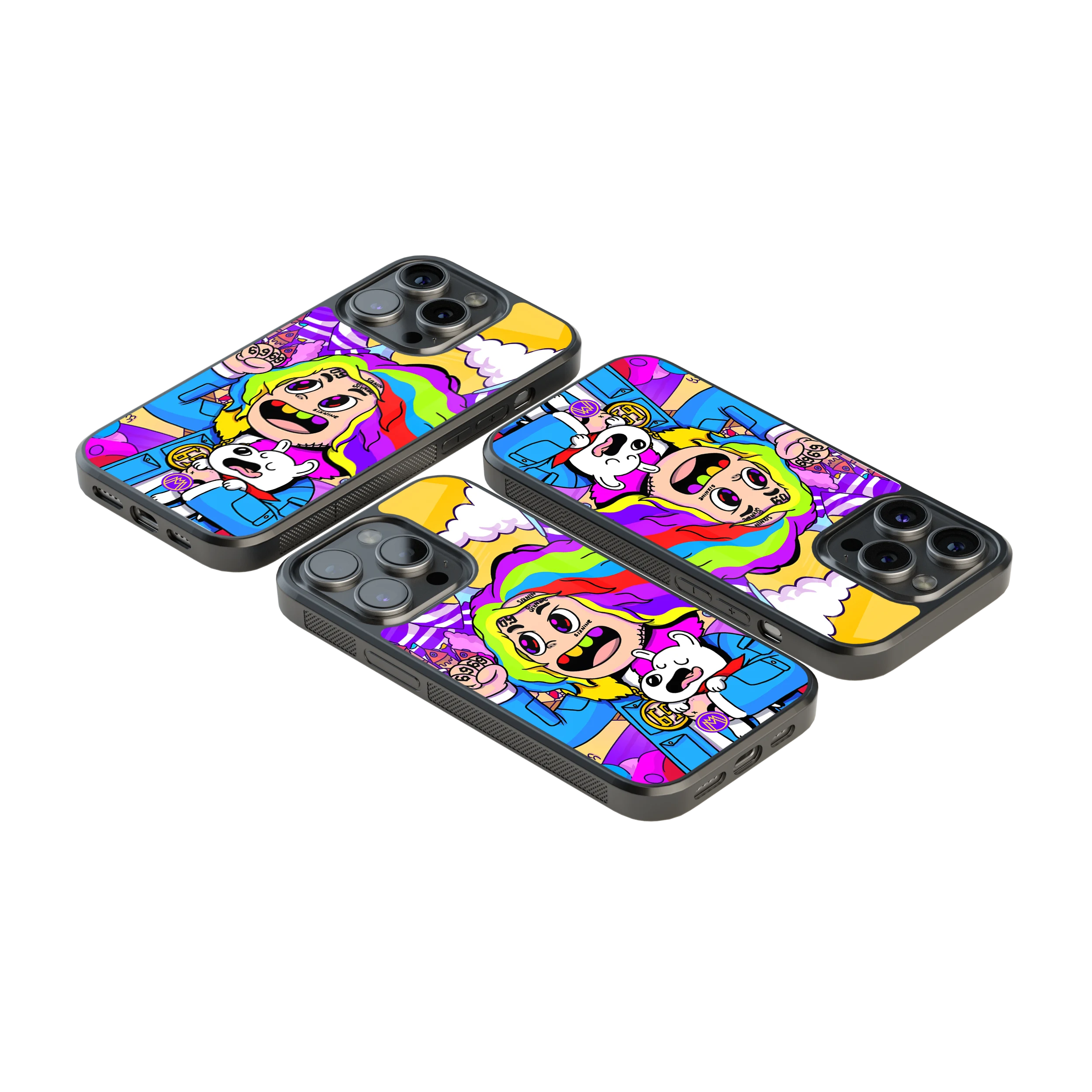 Luxury Glass Back Mobile Cover for iPhone, Samsung Galaxy, OnePlus, Pixel, Redmi & More