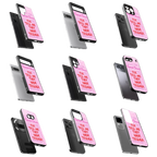 Durable Glass Back Mobile Case for iPhone, Samsung, OnePlus, Google Pixel, Redmi, Vivo, Oppo