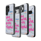 Stylish Glass Back Case for All Smartphones iPhone, Samsung, OnePlus, Pixel, Redmi, Oppo, Vivo, Motorola