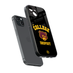 the college dropout back phone cover | glass case for iphone 13 mini