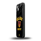 the college dropout back phone cover | glass case for iphone 15 plus