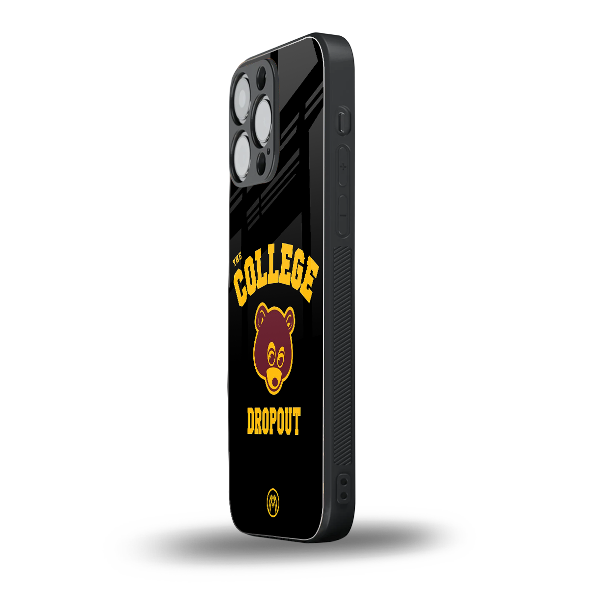 the college dropout back phone cover | glass case for iphone 14 pro max