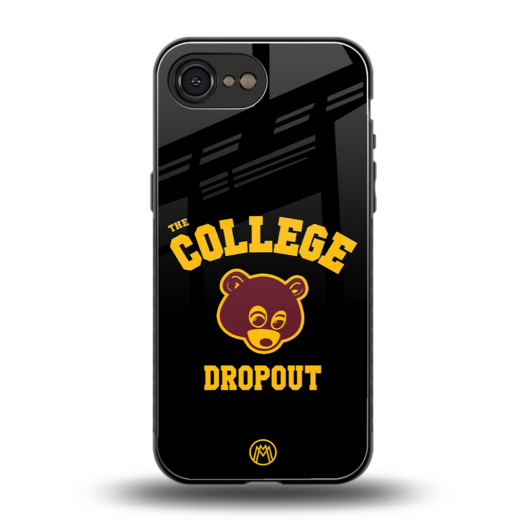 the college dropout back phone cover | glass case for iphone 16e