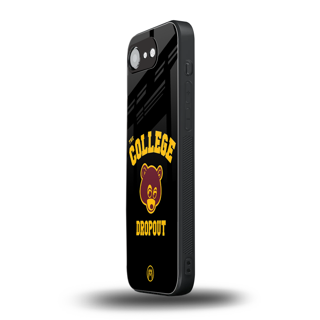 the college dropout back phone cover | glass case for iphone 16e
