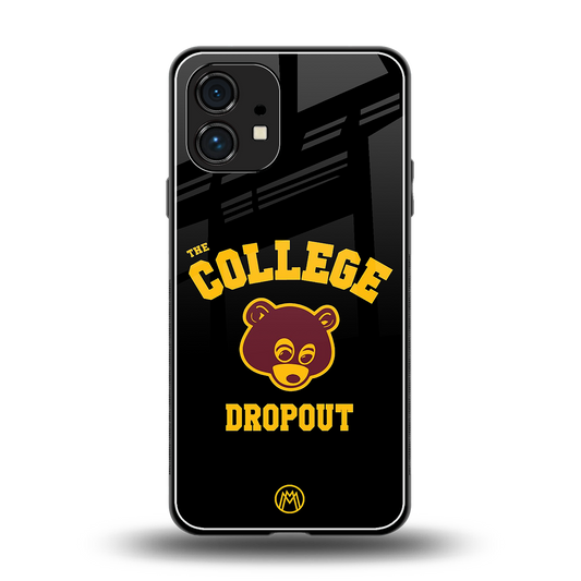 the college dropout back phone cover | glass case for nothing phone 1