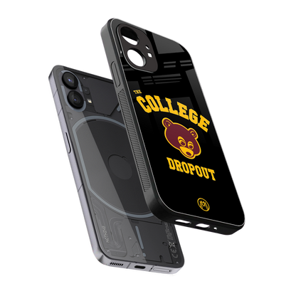 the college dropout back phone cover | glass case for nothing phone 1