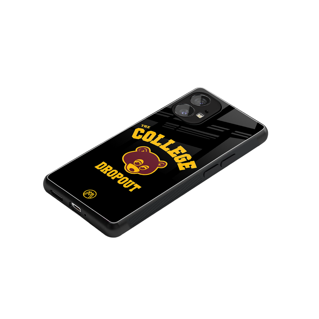 the college dropout back phone cover | glass case for nothing phone 1