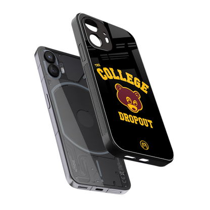the college dropout back phone cover | glass case for nothing phone 2