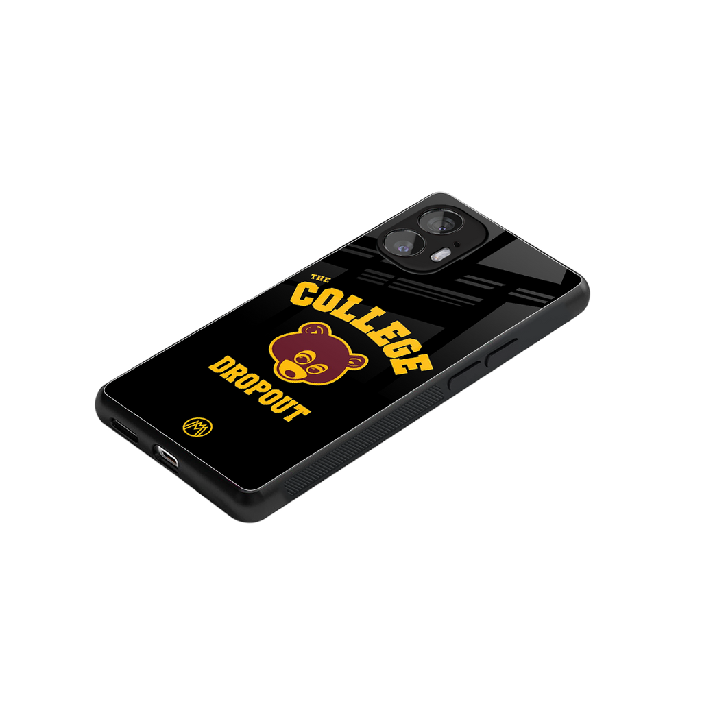 the college dropout back phone cover | glass case for nothing phone 2