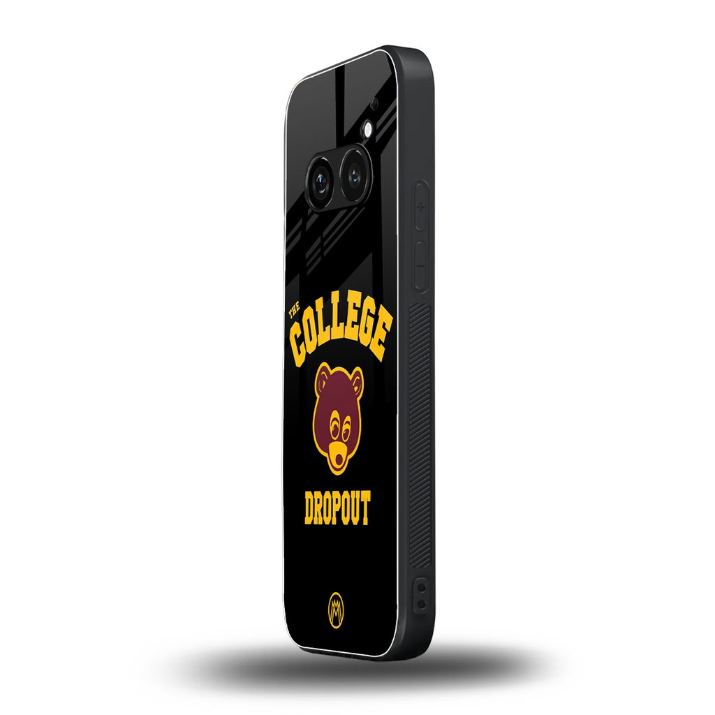 the college dropout back phone cover | glass case for nothing phone 2a