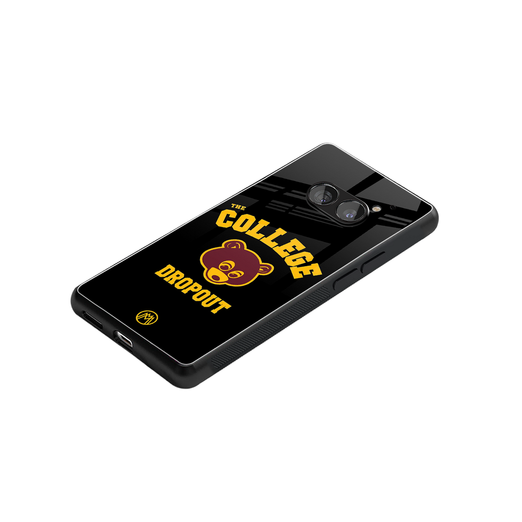 the college dropout back phone cover | glass case for nothing phone 2a