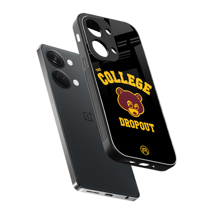the college dropout back phone cover | glass case for oneplus nord 3