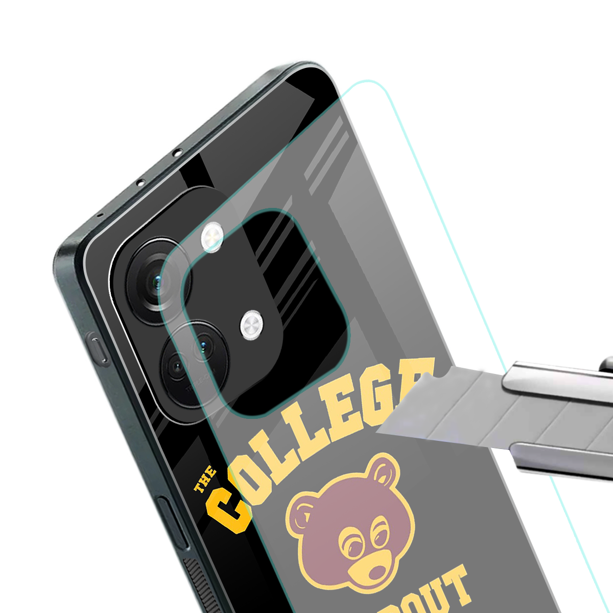 the college dropout back phone cover | glass case for oneplus nord 3