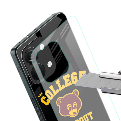 the college dropout back phone cover | glass case for oneplus nord 3