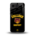 the college dropout back phone cover | glass case for oneplus nord 4
