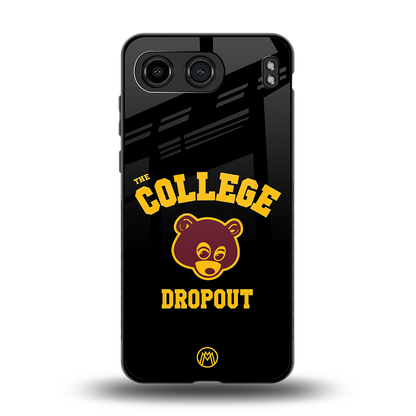 the college dropout back phone cover | glass case for oneplus nord 4