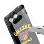 the college dropout back phone cover | glass case for oneplus nord 4