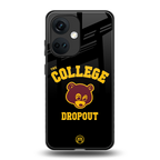 the college dropout back phone cover | glass case for oneplus nord ce 3
