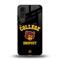 the college dropout back phone cover | glass case for oneplus nord ce 4 lite