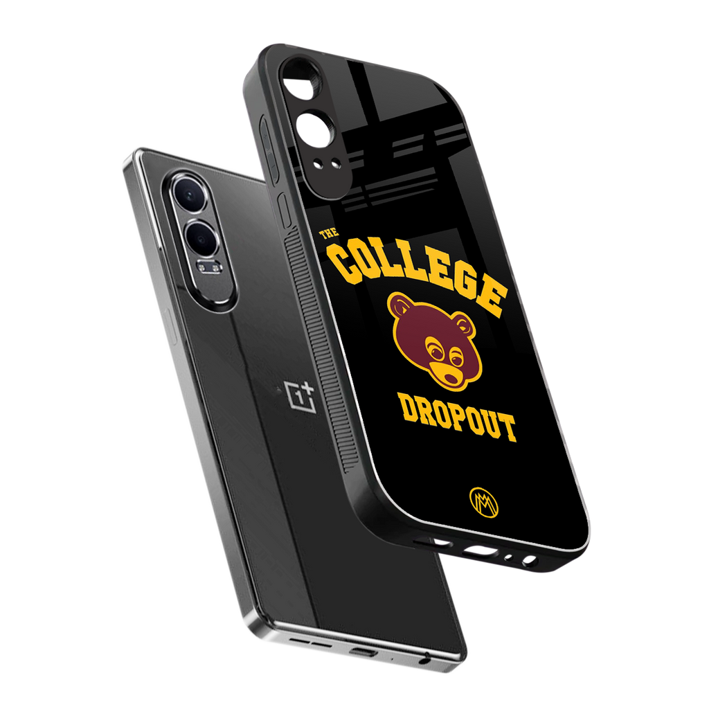 the college dropout back phone cover | glass case for oneplus nord ce 4 lite