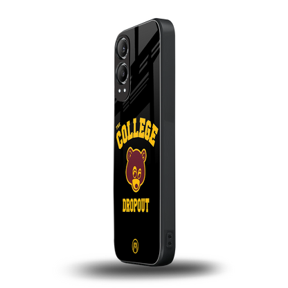 the college dropout back phone cover | glass case for oneplus nord ce 4 lite
