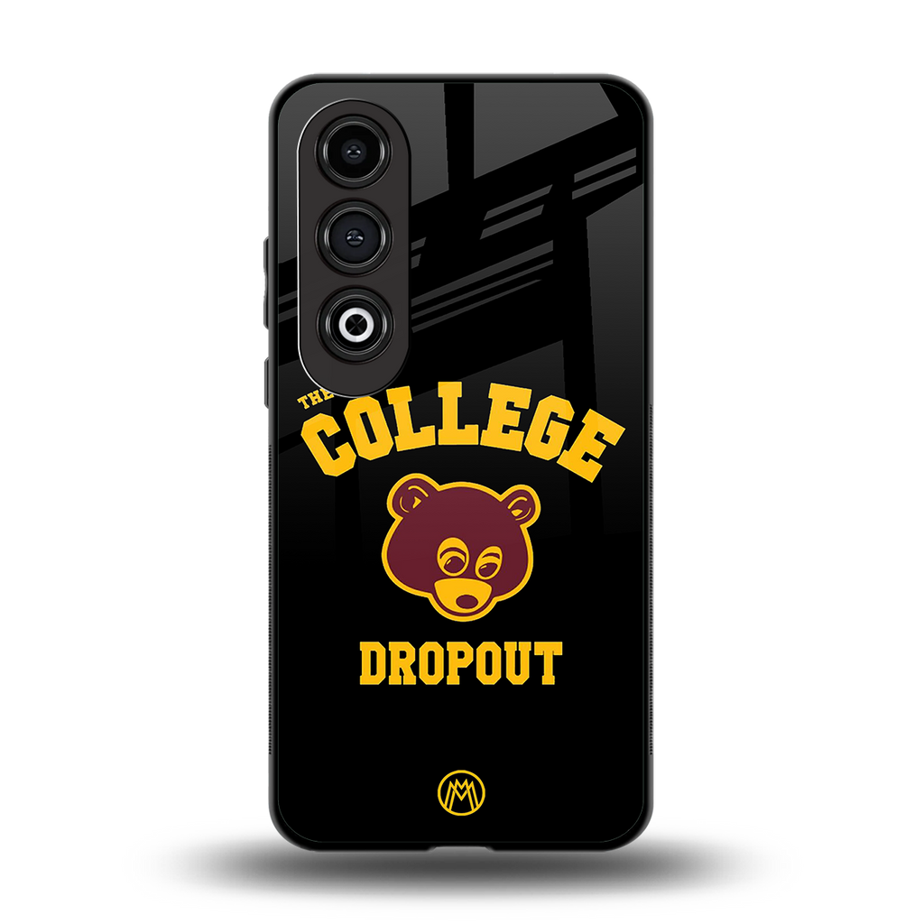 the college dropout back phone cover | glass case for oneplus nord ce 4