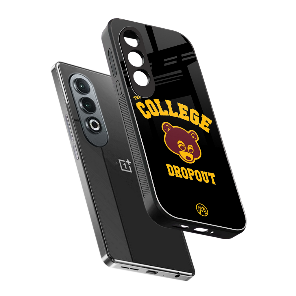 the college dropout back phone cover | glass case for oneplus nord ce 4