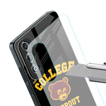 the college dropout back phone cover | glass case for oneplus nord ce 4