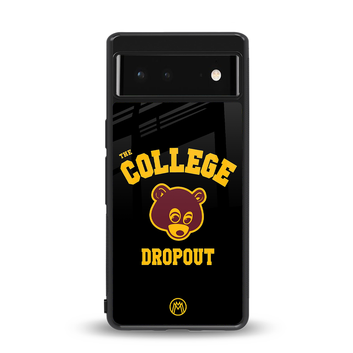 the college dropout back phone cover | glass case for google pixel 6