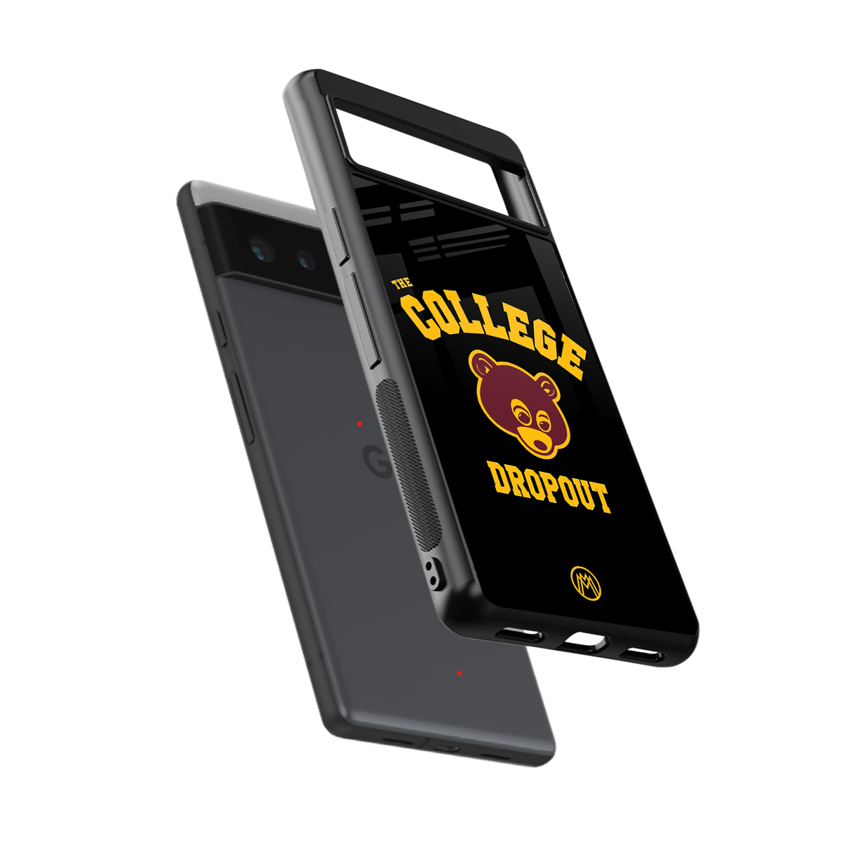 the college dropout back phone cover | glass case for google pixel 6