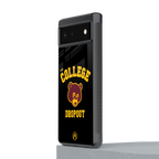 the college dropout back phone cover | glass case for google pixel 6
