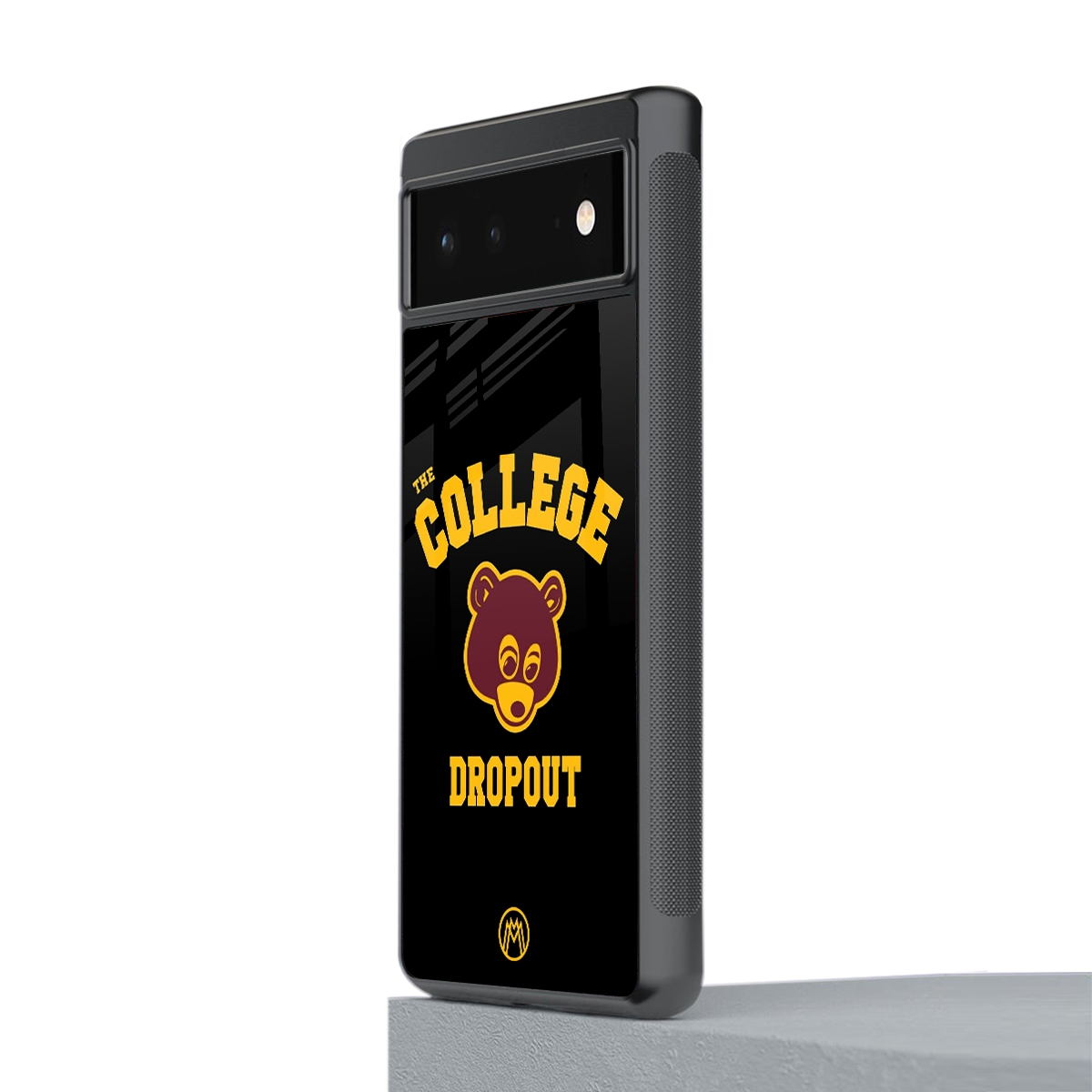 the college dropout back phone cover | glass case for google pixel 6