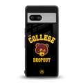 the college dropout back phone cover | glass case for Google Pixel 7A