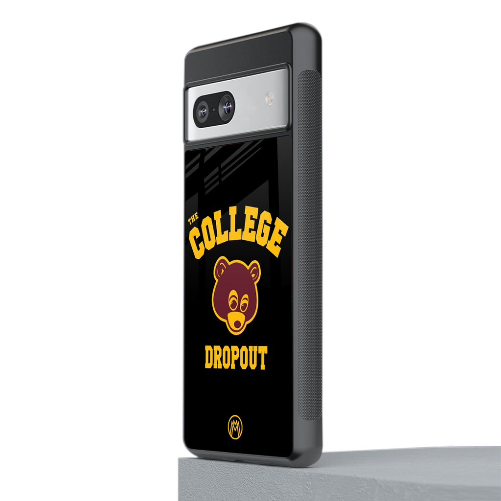 the college dropout back phone cover | glass case for Google Pixel 7
