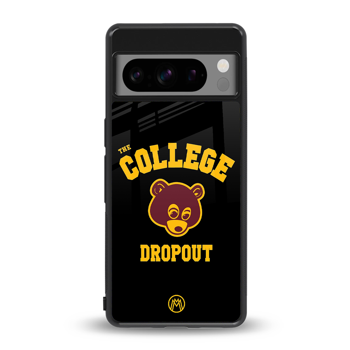 the college dropout back phone cover | glass case for google pixel 8 pro